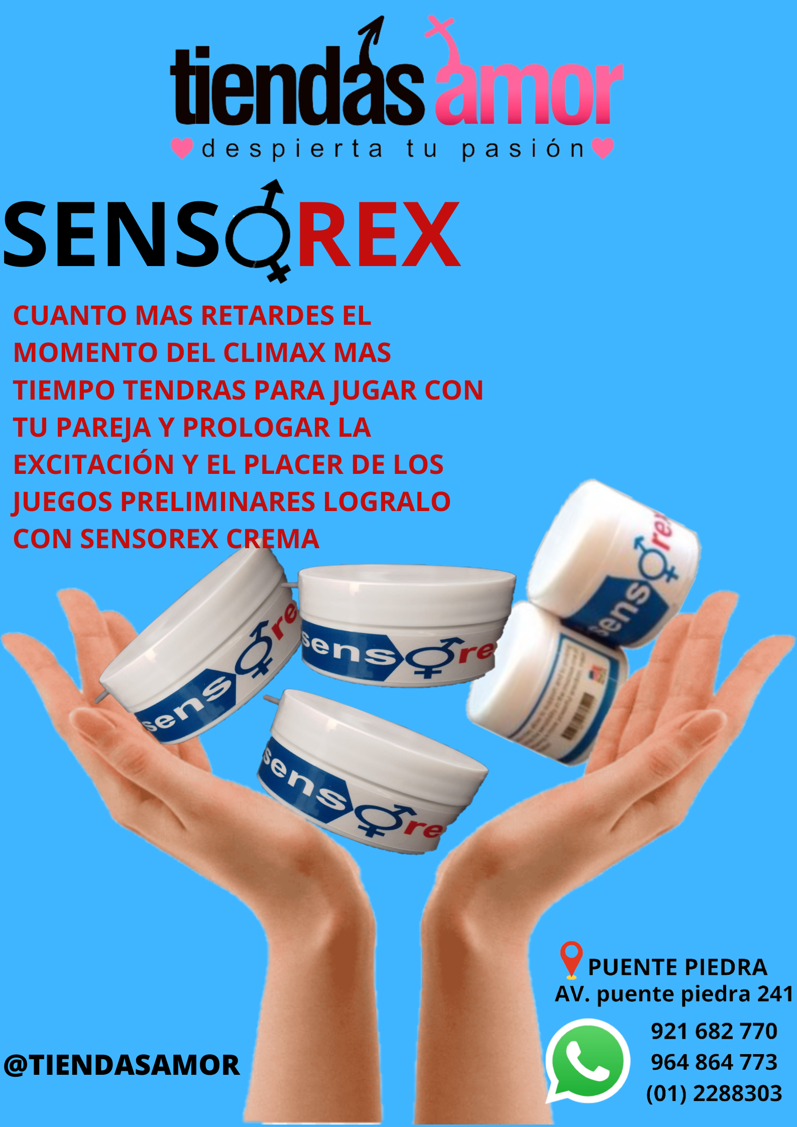 SENSOREX Crema Retardante 